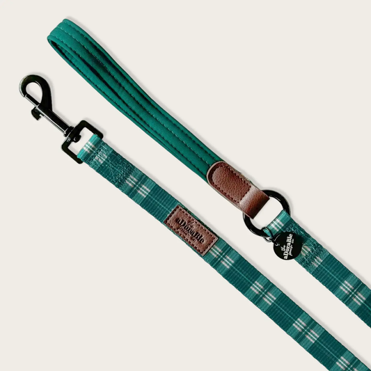 The aDoraBle Pooch Co. Heritage Lead - Pheasant Green