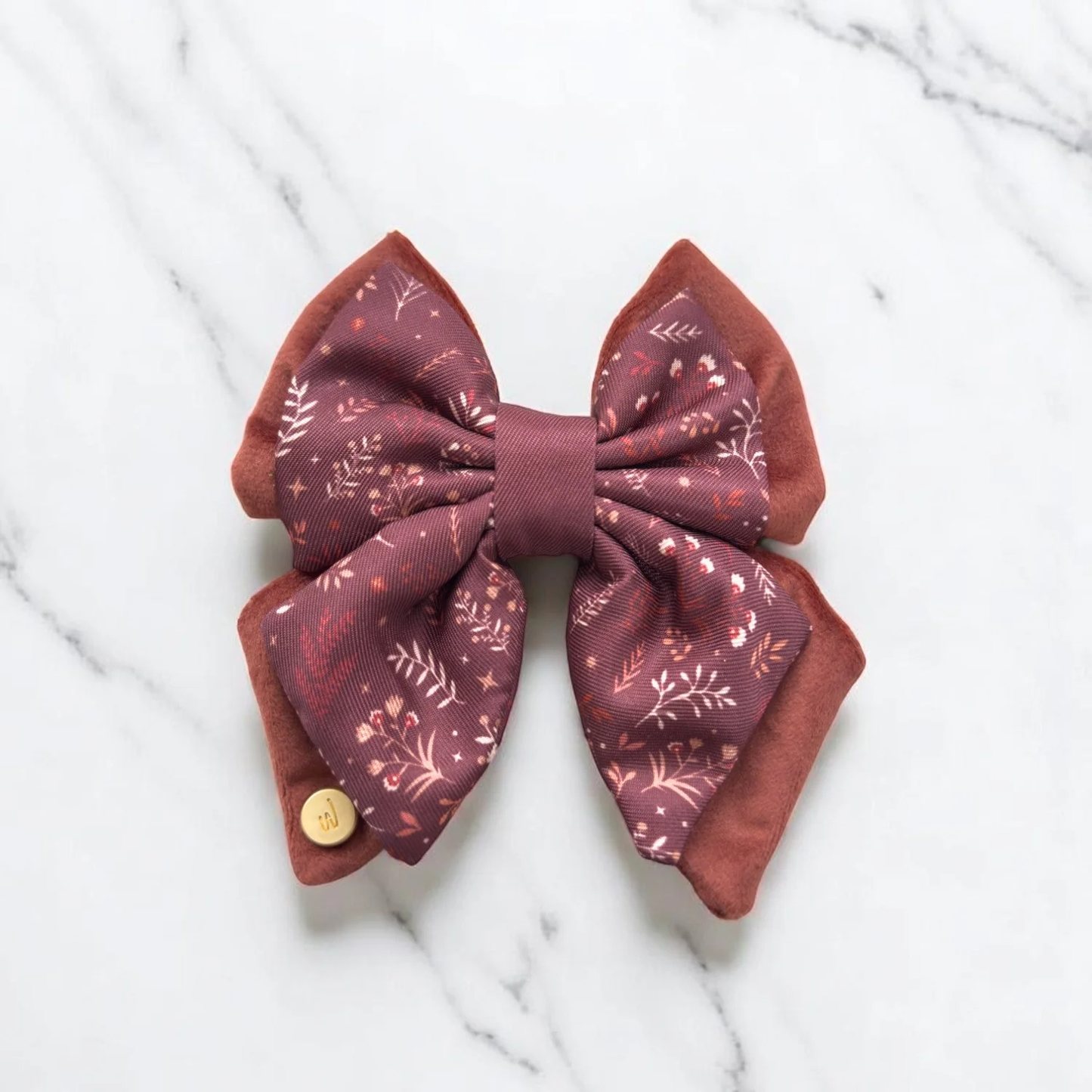 Wyld Cub Chiswick Butterfly Bow - Chestnut