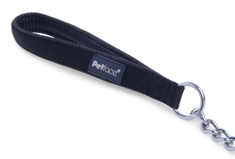 Petface Padded Nylon Chain Lead - Medium