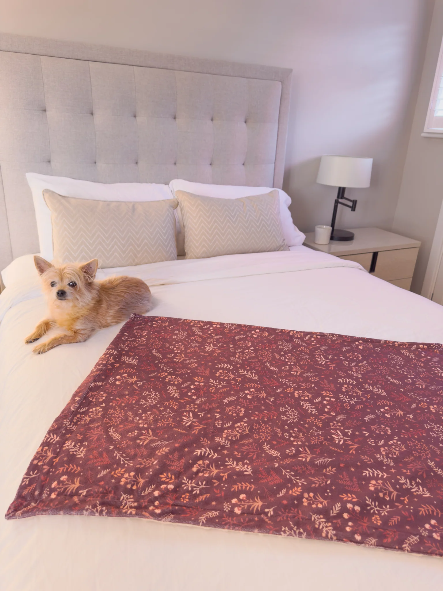 Wyld Cub Snuggle Pet Blanket - Chiswick Chestnut