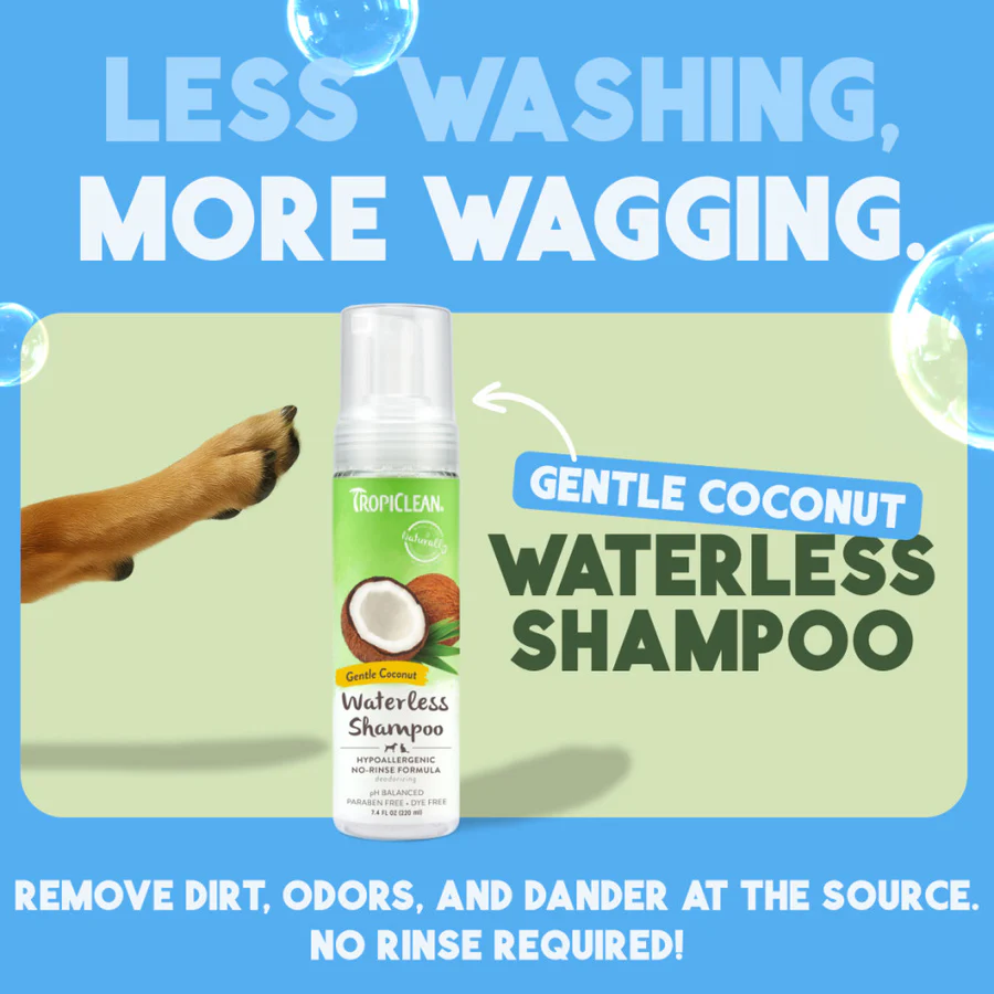 TropiClean Waterless Shampoo Coconut