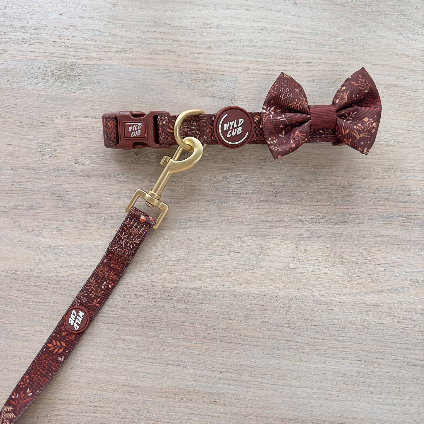 Wyld Cub Chiswick Dickie Bow Tie - Chestnut