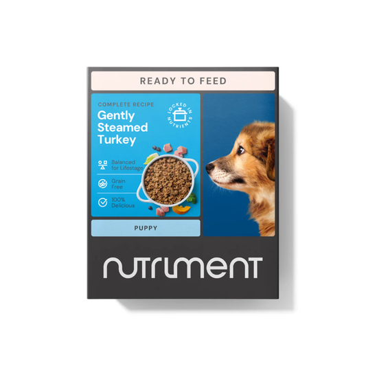 Nutriment Gently Steamed Turkey Puppy 395g