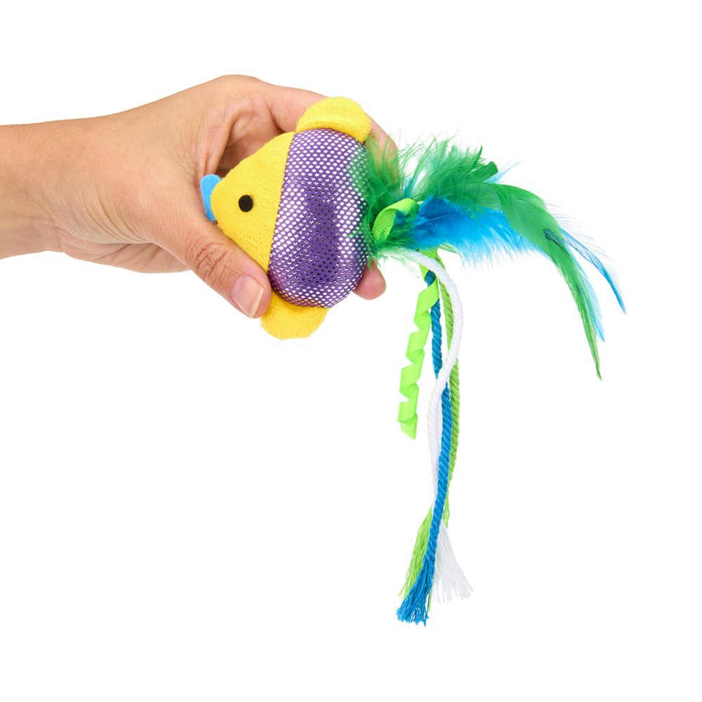Petface Cat Shiny Fish Toy