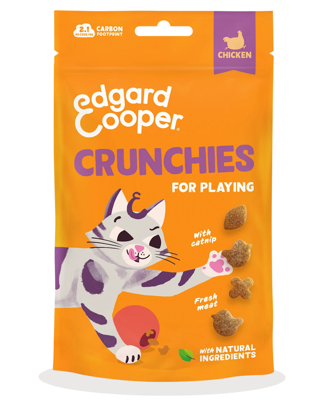 Edgard & Cooper Cat Crunchies Chicken 50g