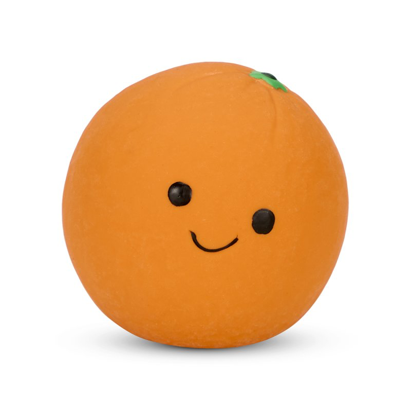 Foodie Faces Latex Orange - Small