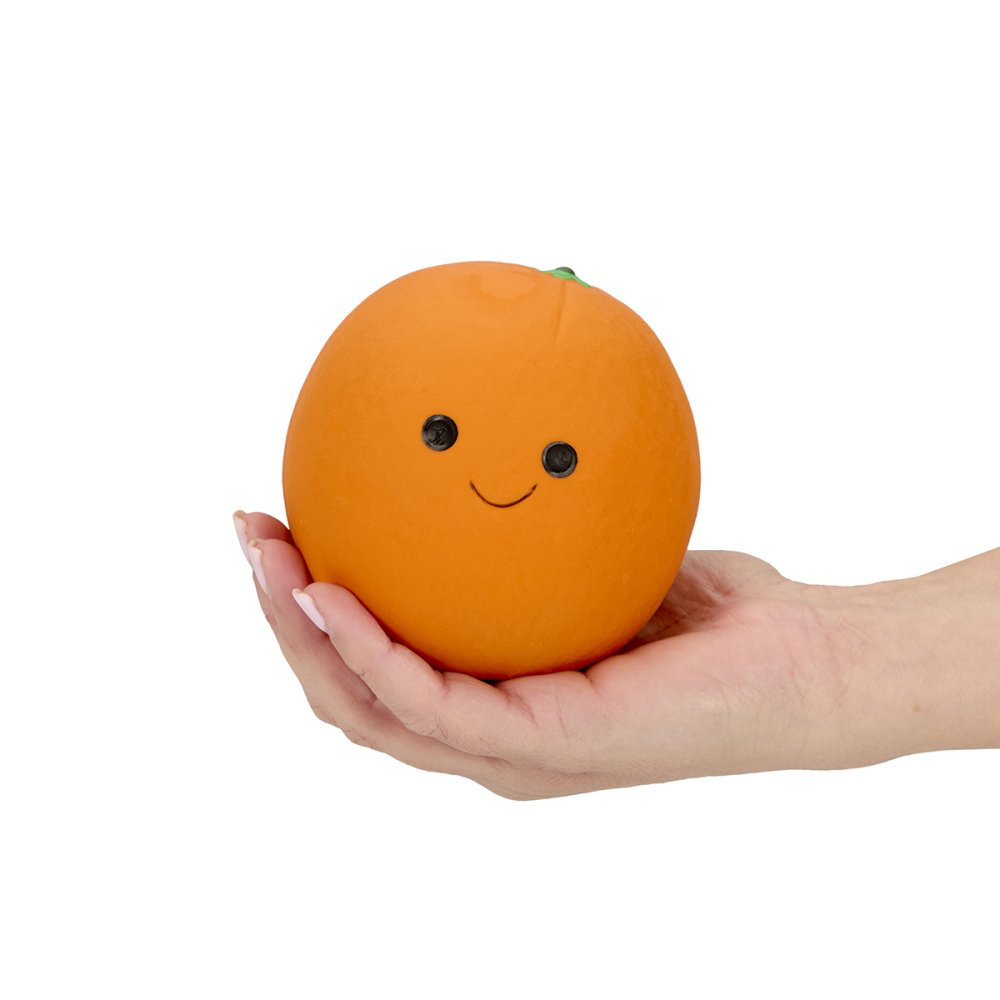 Foodie Faces Latex Orange - Large