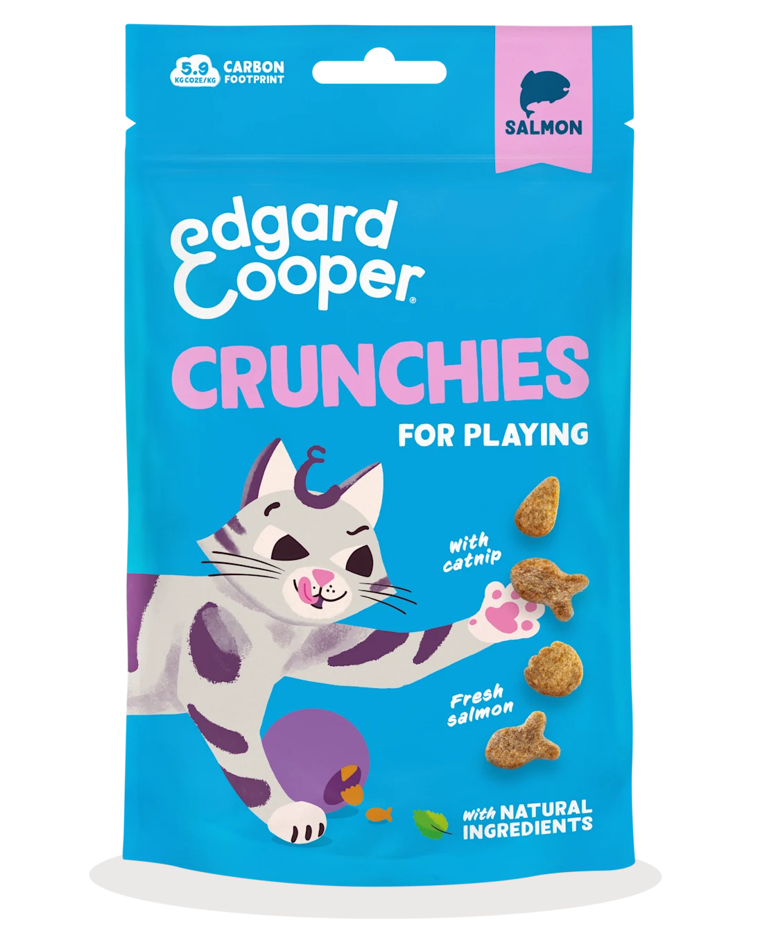 Edgard & Cooper Cat Crunchies Salmon 50g