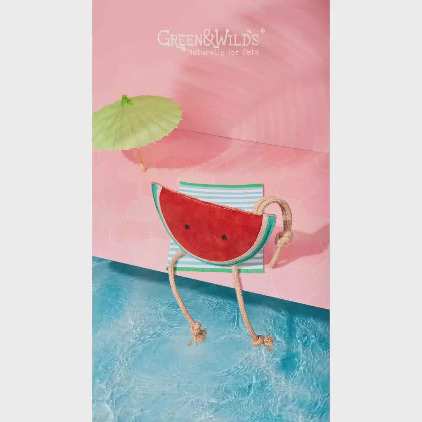 Green & Wild's Wendy the Watermelon Eco Toy