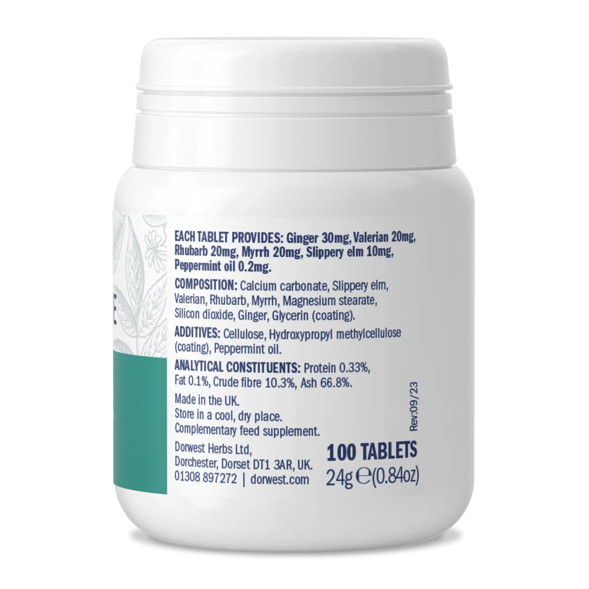 Dorwest Digestive - 100 Tablets