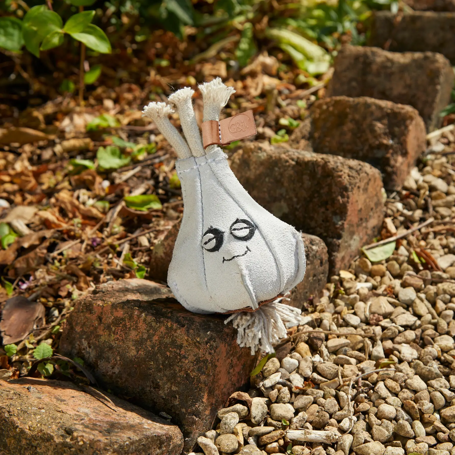 Green & Wild's Gary The Garlic Eco Toy
