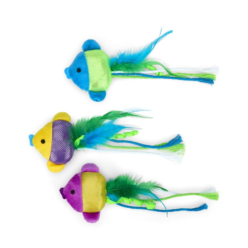 Petface Cat Shiny Fish Toy