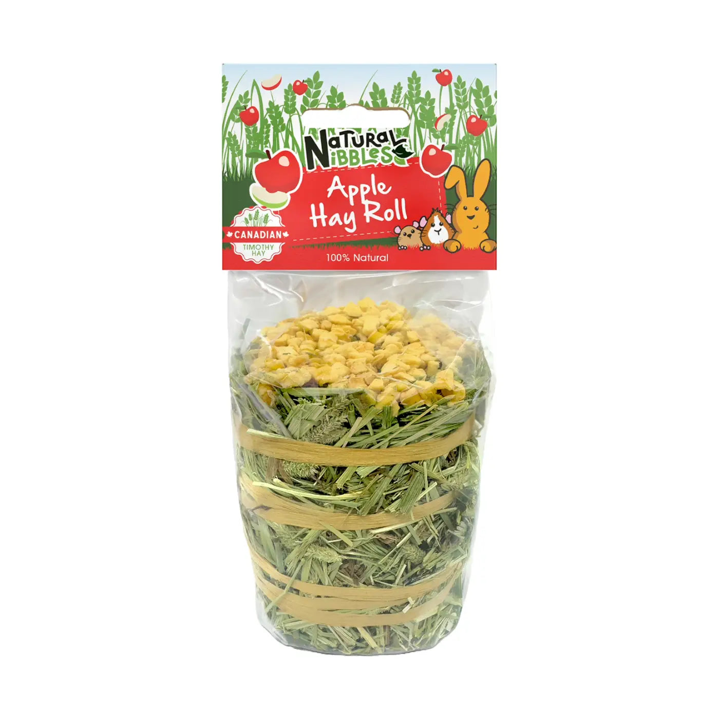 Natural Nibbles Timothy Hay Roll - Apple