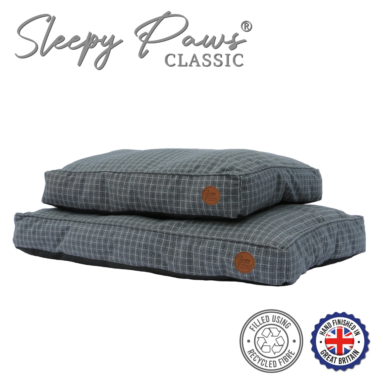 Ancol Blue Check Mattress