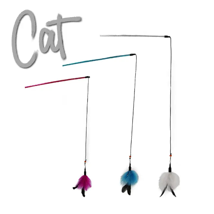 Ancol Feather Bell Cat Dangler