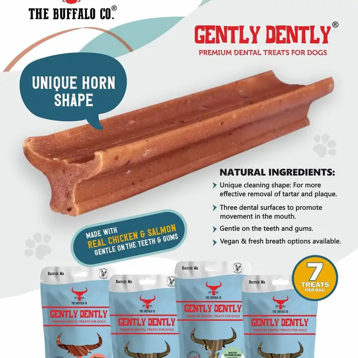 The Buffalo Co. Gently Dently - Salmon