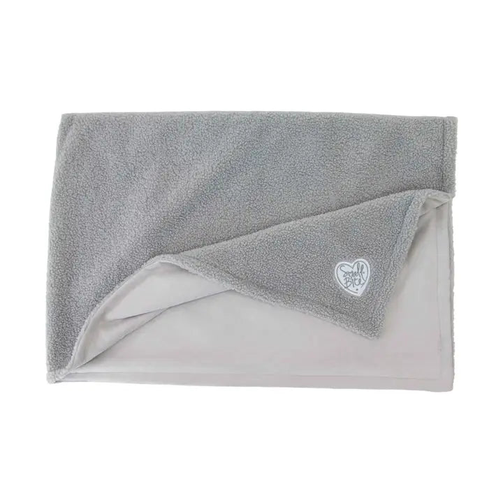 Ancol Small Bite Teddy Blanket 150x100cm - Pebble