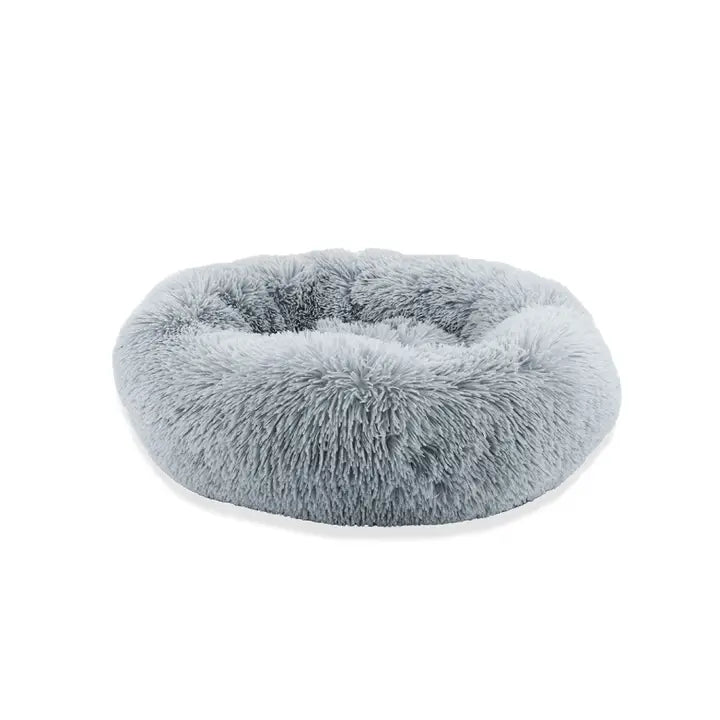 Ancol Super Plush Donut Bed Slate Grey