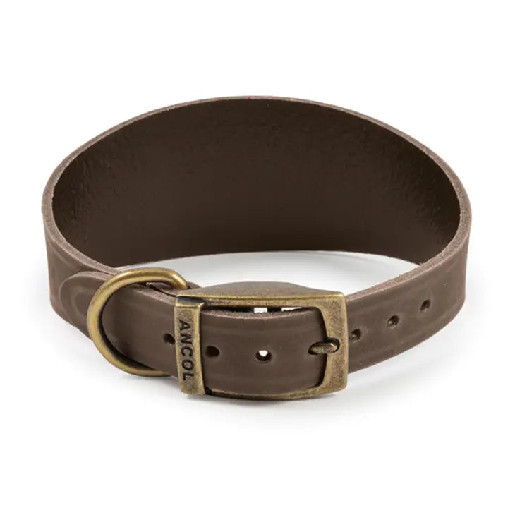 Timberwolf Sighthound Collar - Traditional Brown