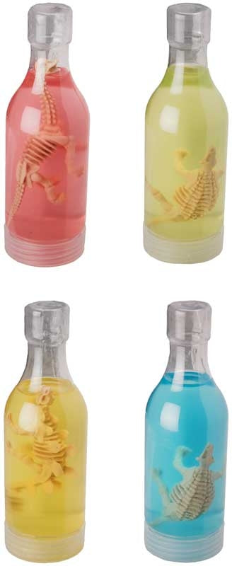 Dino World Fossil Bottle - Slime & Toy
