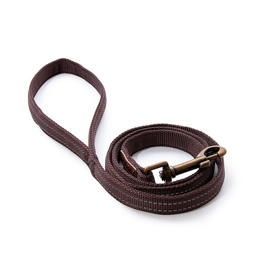 G&S Country Lead Walnut Brown 120cm