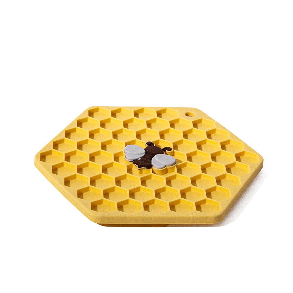 G&S Slow Down Bee Hive Silicone Snack Pad