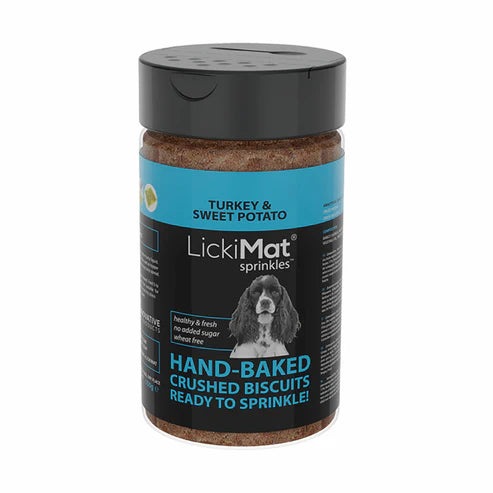 LickiMat Sprinkles Turkey & Sweet Potato Crushed Biscuits