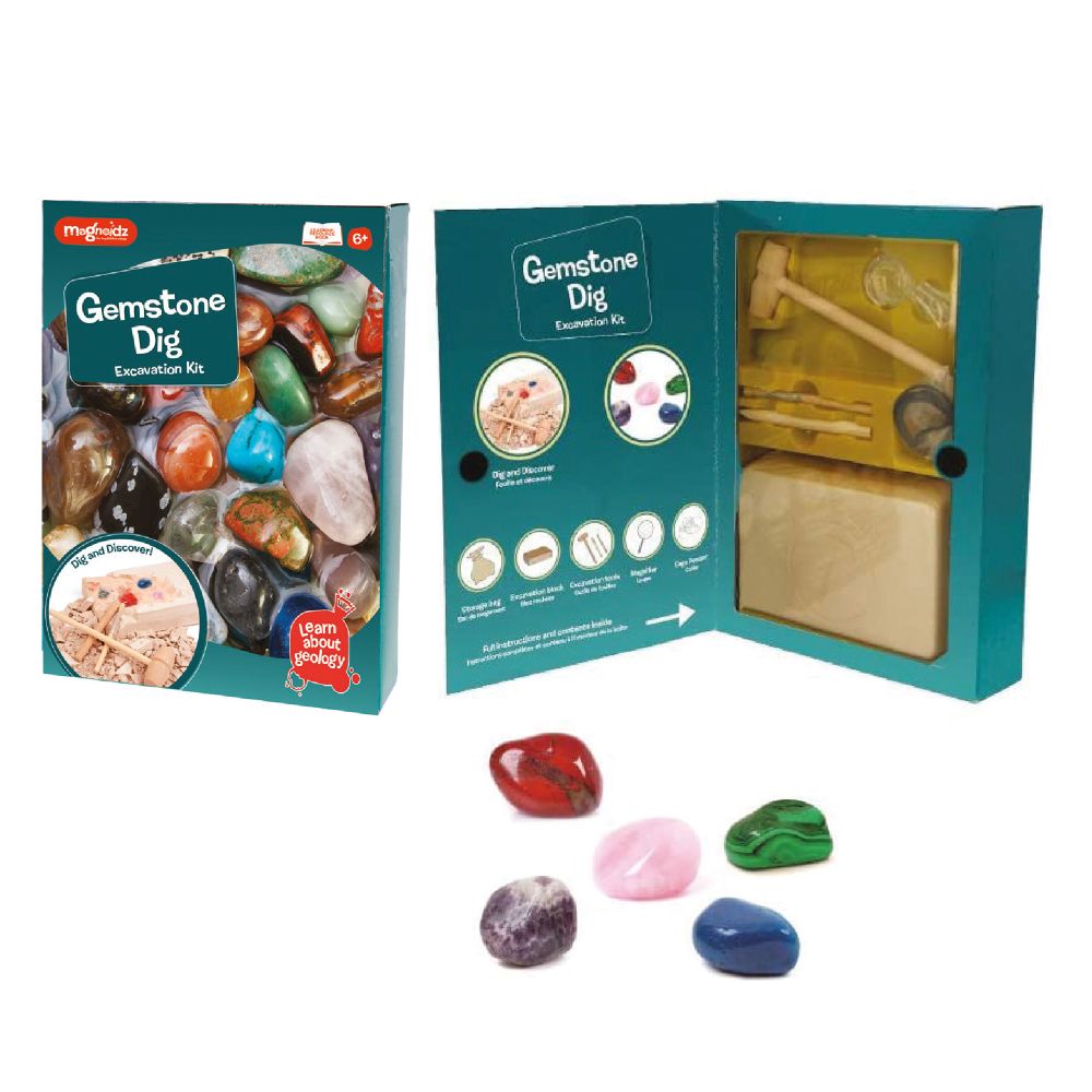 Magnoidz Gemstone Dig Excavation Kit