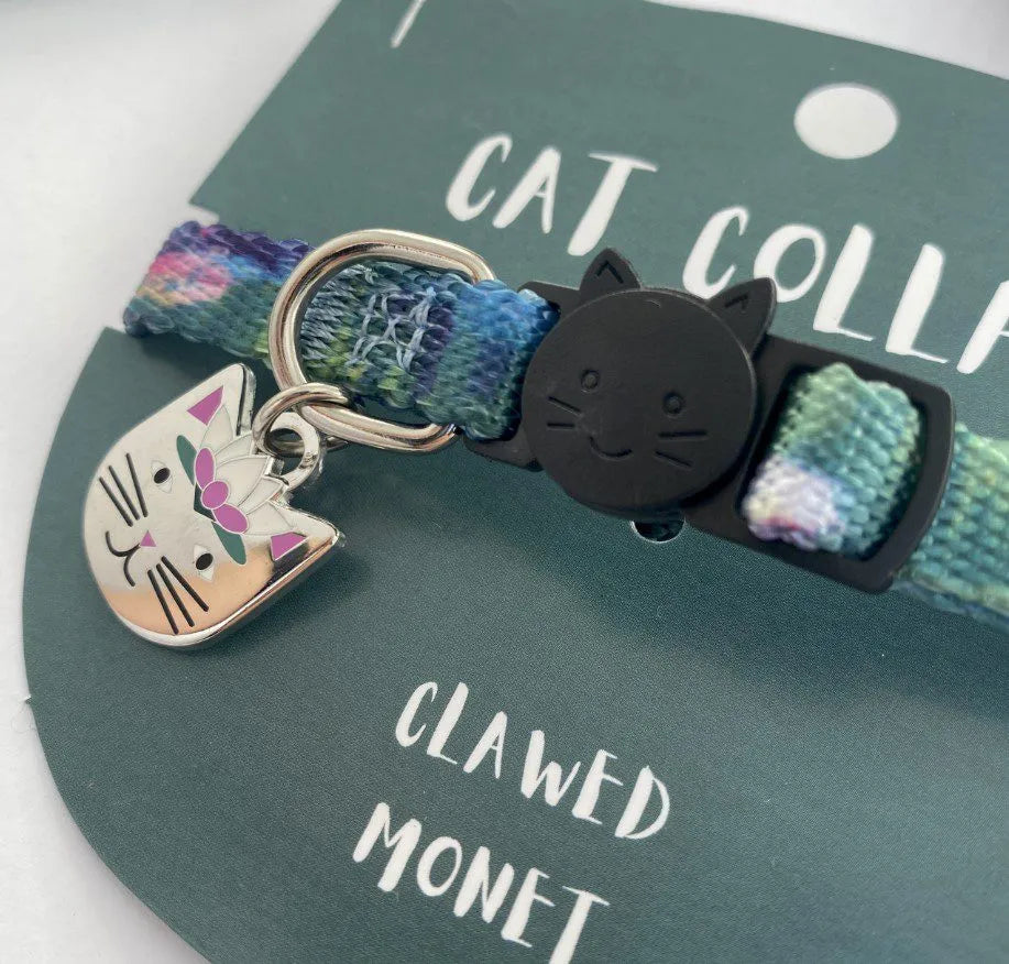 Clawed Monet Cat Collar