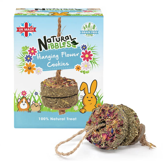 Natural Nibbles Hanging Flower Cookies 80g