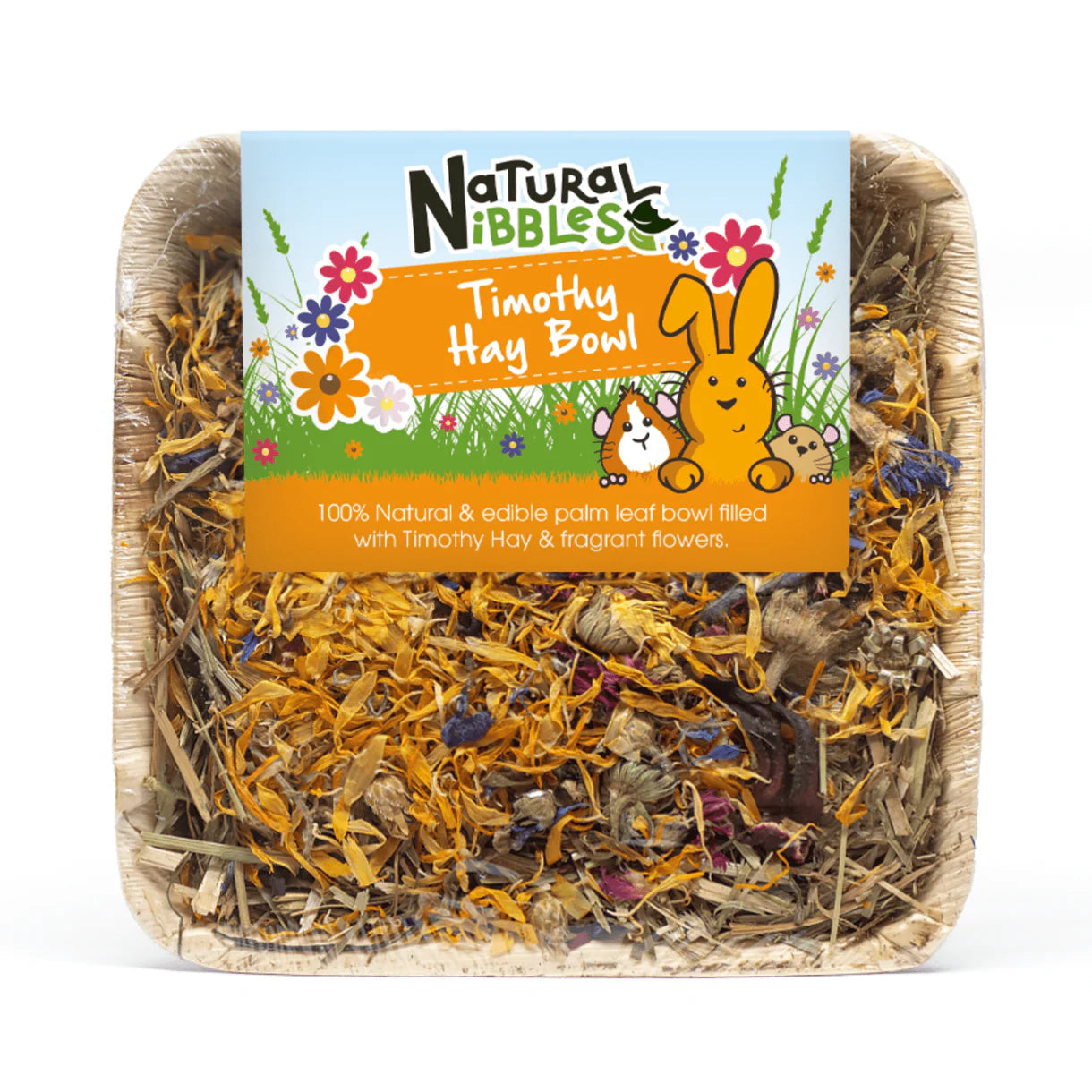 Natural Nibbles Timothy Hay Bowl 60g