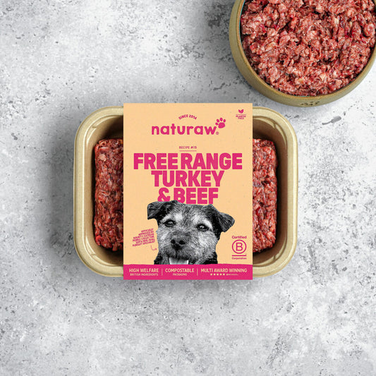 Naturaw Free Range Turkey & Beef 500g