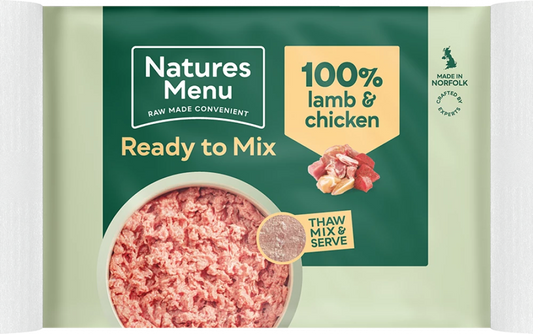 Natures Menu Freeflow Mince Lamb & Chicken 2kg