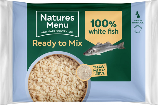 Natures Menu 400g Block - White Fish