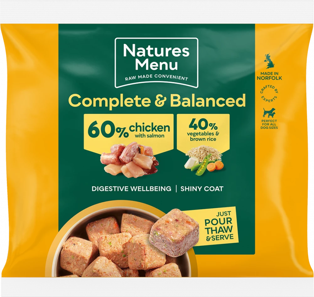 Natures Menu Nuggets 60/40 - Chicken 1kg