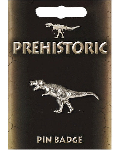 Westair T-Rex Pewter Pin Badge