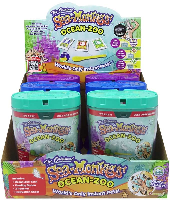 Original Sea Monkeys Ocean Zoo Kit