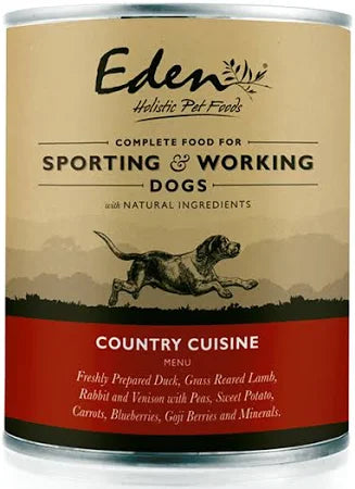Eden Wet Dog Country Cuisine 400g