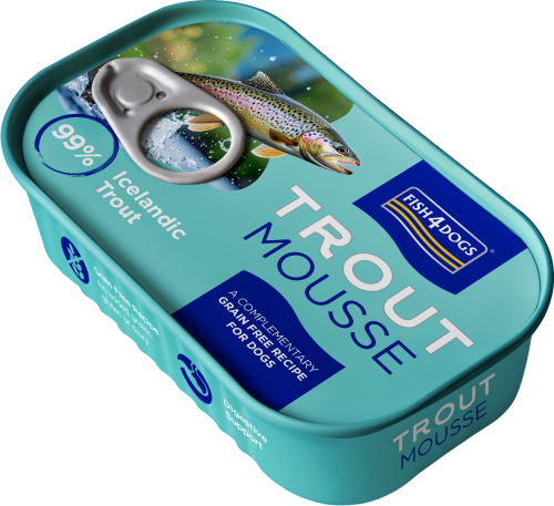 Fish4Dogs Trout Mousse Tin 90g