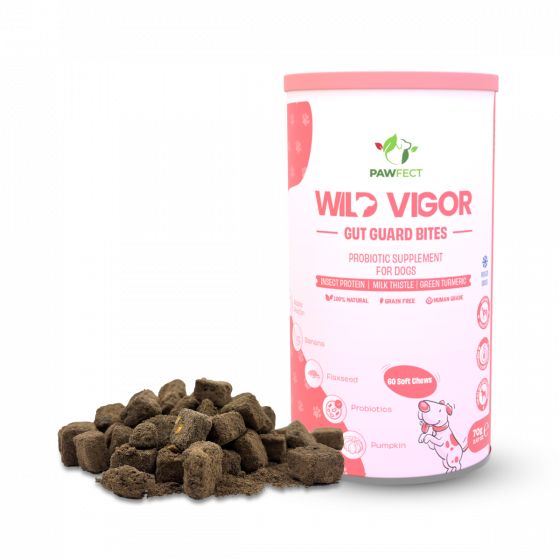 Pawfect Wild Vigor Gut Guard Bites 70g