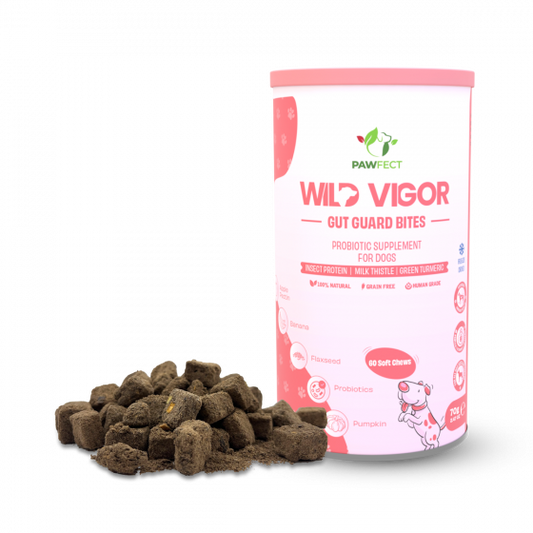 Pawfect Wild Vigor Gut Guard Bites 70g