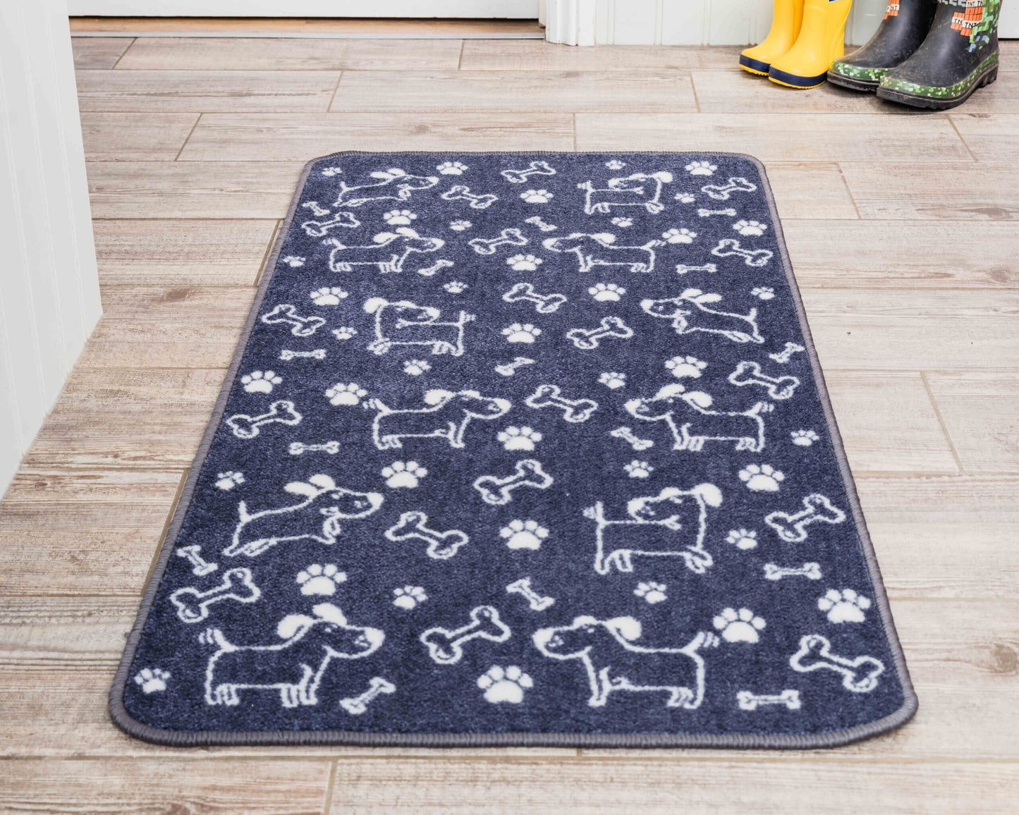 Pet Rebellion Stop Muddy Paws XL Cartoon 57x110cm