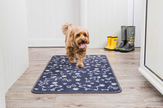 Pet Rebellion Stop Muddy Paws XL Cartoon 57x110cm